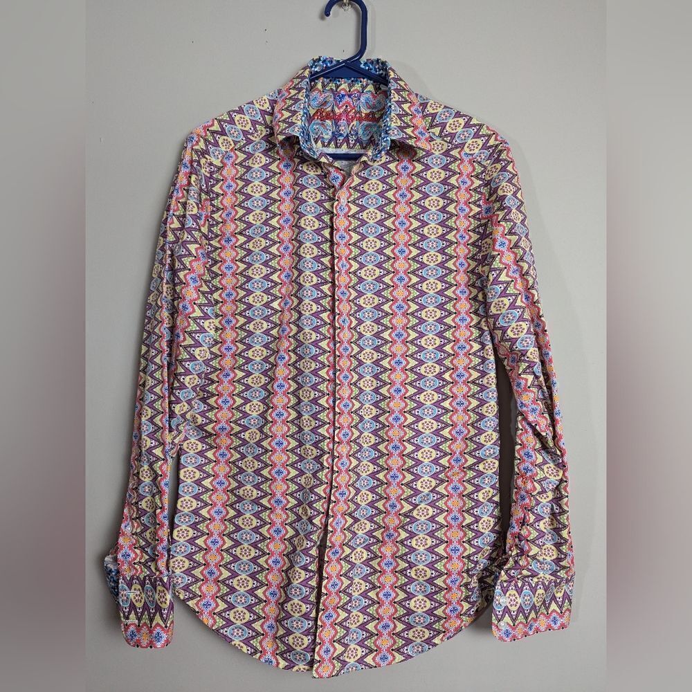 Robert Graham Button down shirt, abstract print size XS